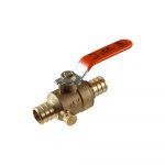 Brass Ball Valve with PEX Ends