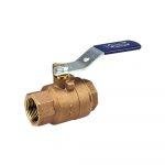 Bronze Ball Valve with Male NPT Threads at One End
