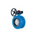 Double Flanged Full Lug Style Butterfly Valve