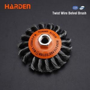 Harden Twist Wire Bevel Brush